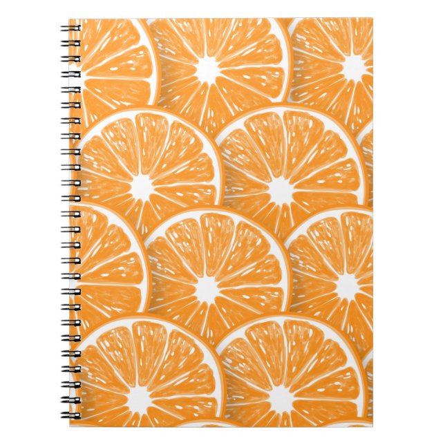 Orange slices notebook (Front)