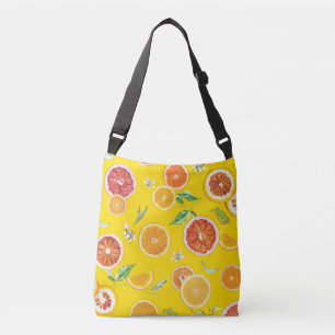Orange slices #pattern #trendy #style crossbody bag