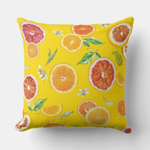 Orange slices #pattern #trendy #style cushion