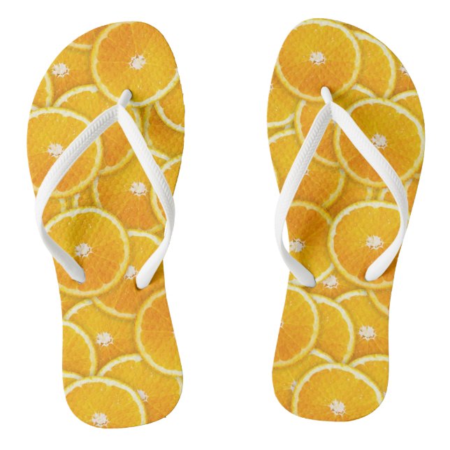 Orange slices thongs (Footbed)