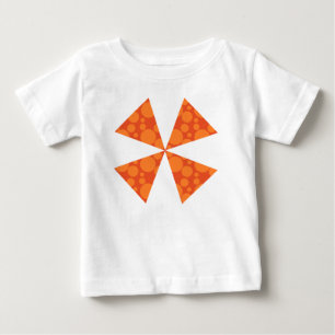 Orange Soap Bubbles Baby T-Shirt