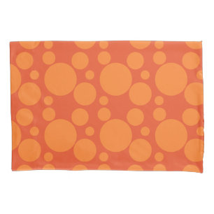 Orange Soap Bubbles  Pillowcase