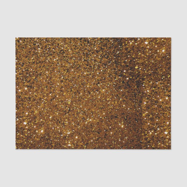 Orange Sparkles Tissue Paper (Front)
