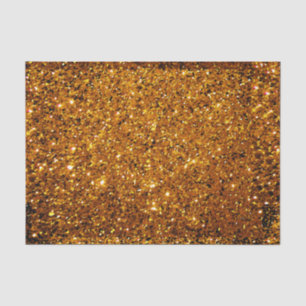 Orange Sparkles Tissue Paper