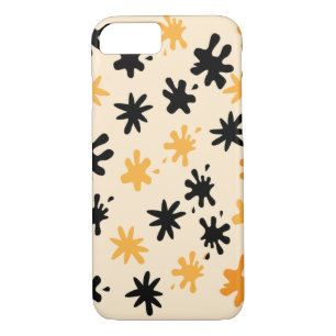 Orange Splat Attack iPhone 8/7 Case