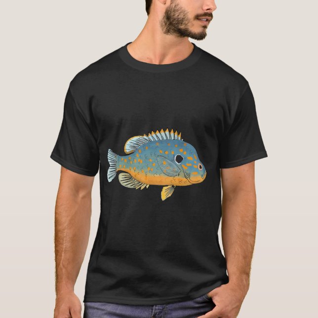 Orange Spotted Sunfish T-Shirt (Front)