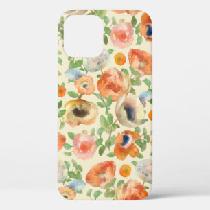 Orange Spring Flowers iPhone 12 Case