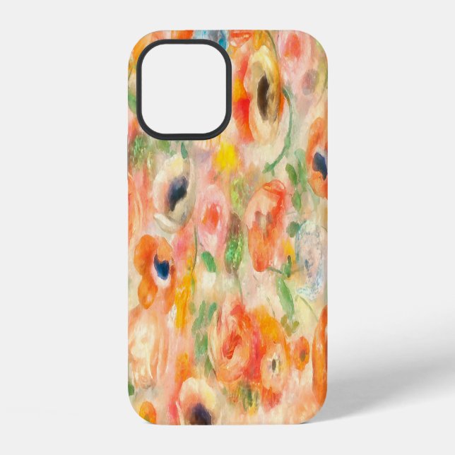 Orange Spring Flowers iPhone Case (Back)