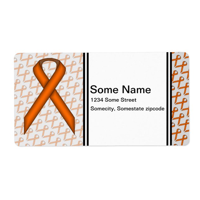 Orange Standard Ribbon (Front)