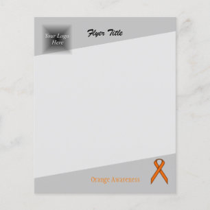 Orange Standard Ribbon by Kenneth Yoncich Flyer