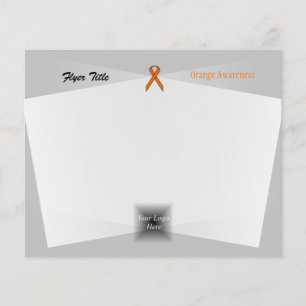Orange Standard Ribbon by Kenneth Yoncich Flyer