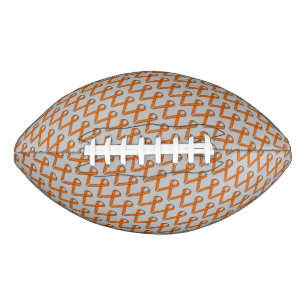 Orange Standard Ribbon Football