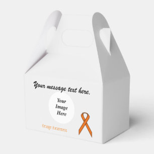 Orange Standard Ribbon Template by Kenneth Yoncich Favour Box