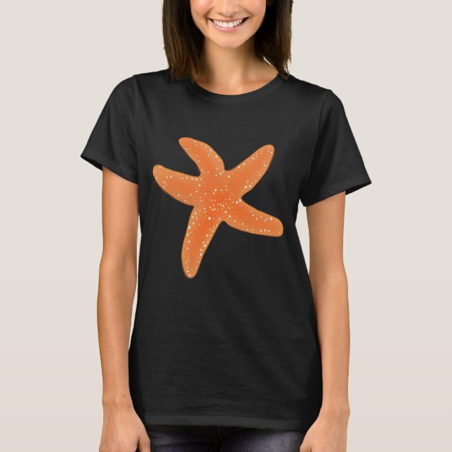 orange starfish T-Shirt (Front)