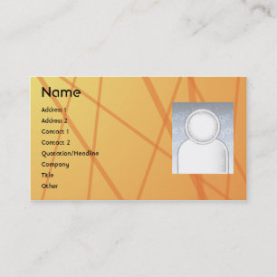 Orange Sticks - Business Business Card