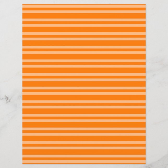Orange Stripes Seamless Pattern (Front)