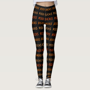 Orange/Sucks...RSD Leggings