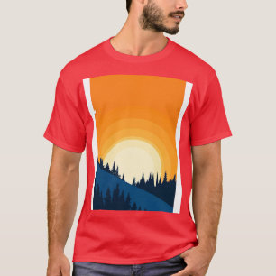Orange Sundown T-Shirt