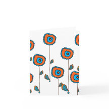 Orange Sunflower II by Cynthia Turner Designs