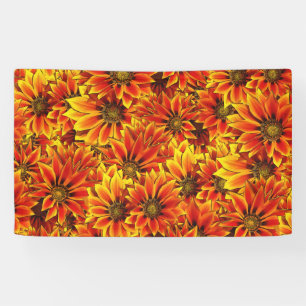 Orange Sunflowers Banner