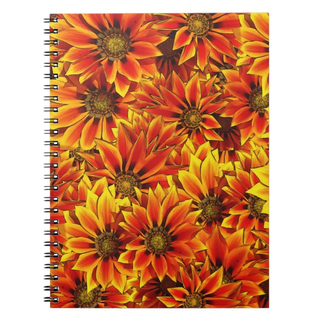Orange Sunflowers Notebook (Front)