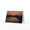 Orange Sunset Reflection Birthday Card