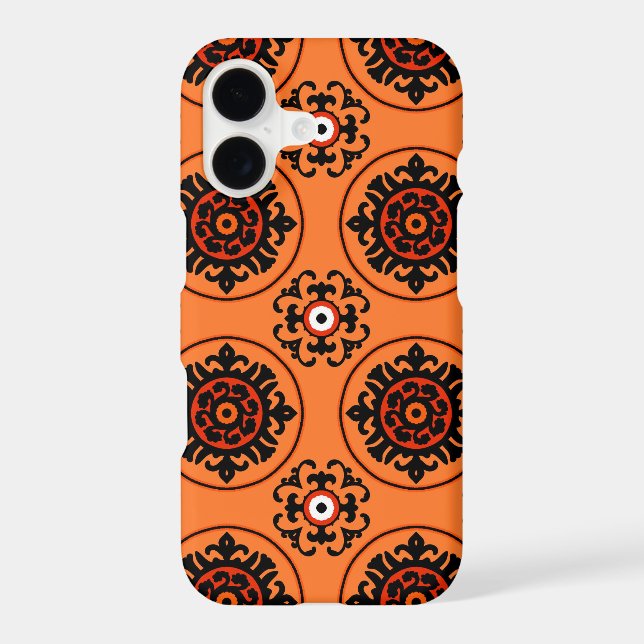 Orange Suzani Pattern (Back)