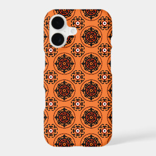 Orange Suzani Pattern