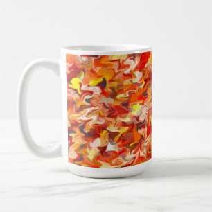 Orange Swirl 15oz Mug
