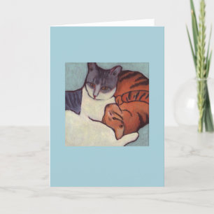 Orange Tabby Card