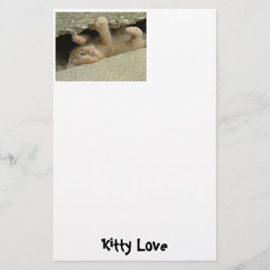 Orange Tabby Cat Stationery