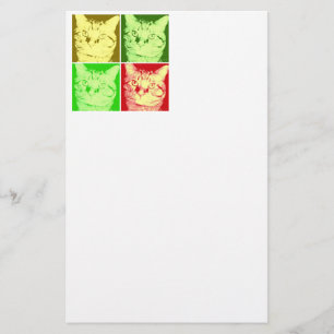Orange Tabby Cat Stationery