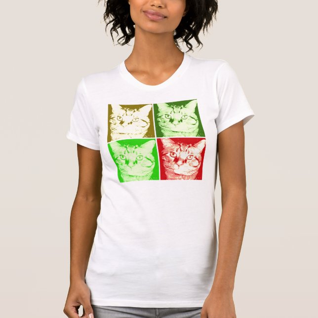 Orange Tabby Cat T-Shirt (Front)