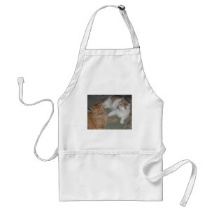 Orange Tabby Cats Standard Apron