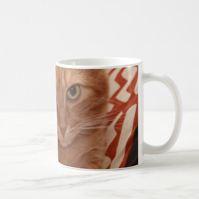 Orange Tabby Coffee Mug (Right)