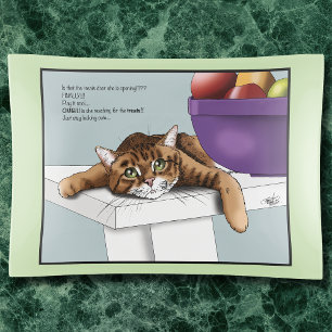 Orange Tabby Cute Treats Trinket Trays