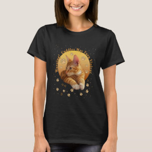 Orange Tabby Ginger Kitten Cat Lovers Mum Dad Gift T-Shirt