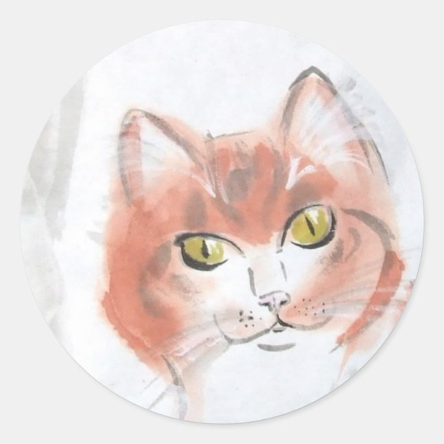 Orange Tabby Stickers (Front)