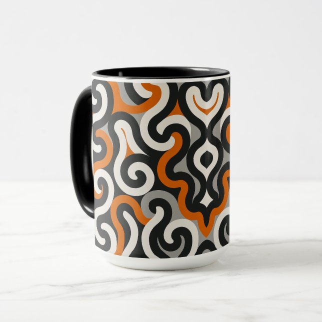 Orange Team (personalise) Mug (Front Left)