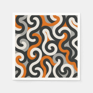 Orange Team (personalise) Napkin