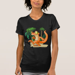 Orange Techo on a Mystery Island quest T-Shirt