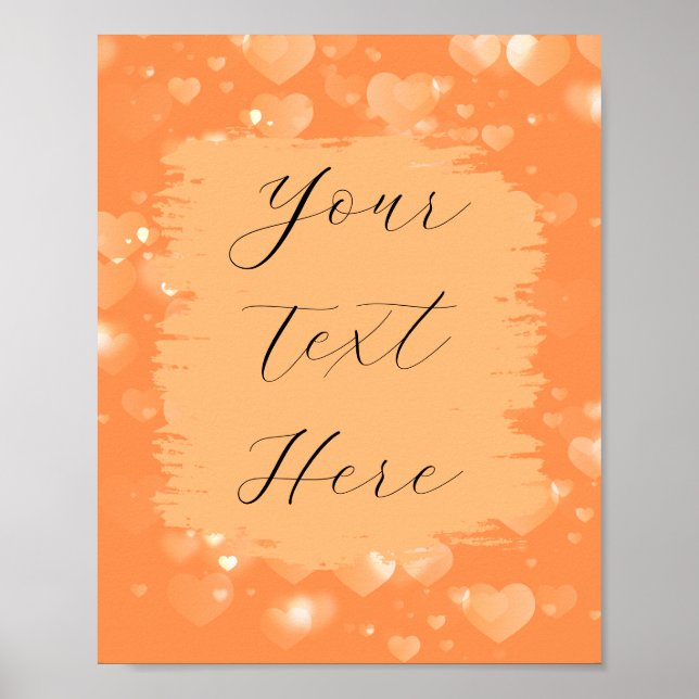 Orange Theme Poster (Front)