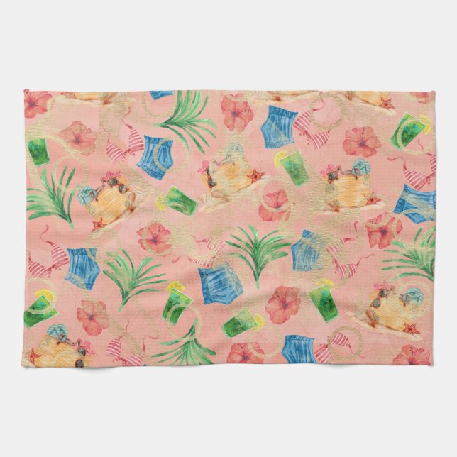 Orange Theory Tea Towel (Horizontal)