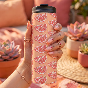 Orange Thermal Tumbler
