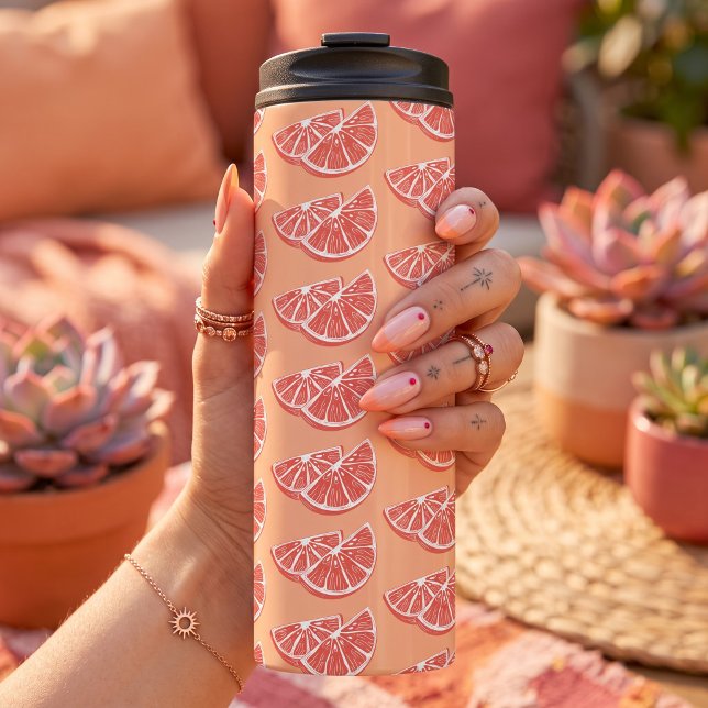 Orange Thermal Tumbler (Creator Uploaded)