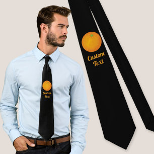 Orange Tie
