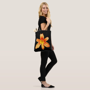 Orange Tiger Lily All Over Print Bag