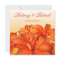 Orange Tiger Lily - Lilies Wedding Invitations