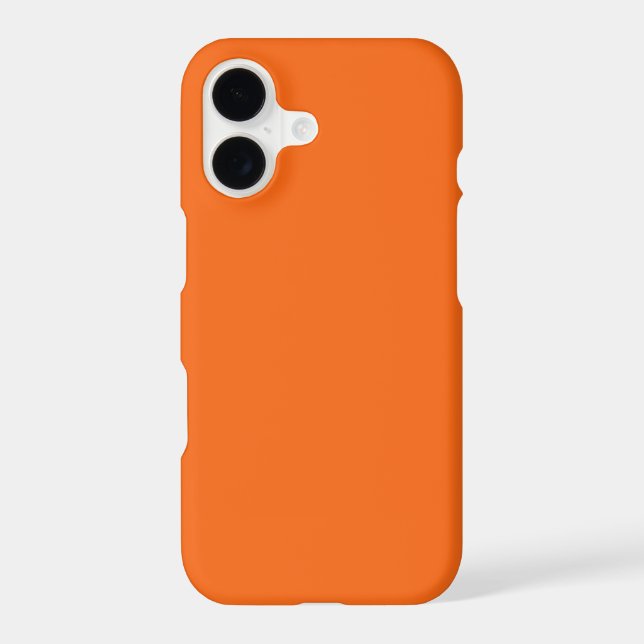 Orange Tiger Solid Colour (Back)