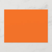 Orange Tiger Solid Colour
